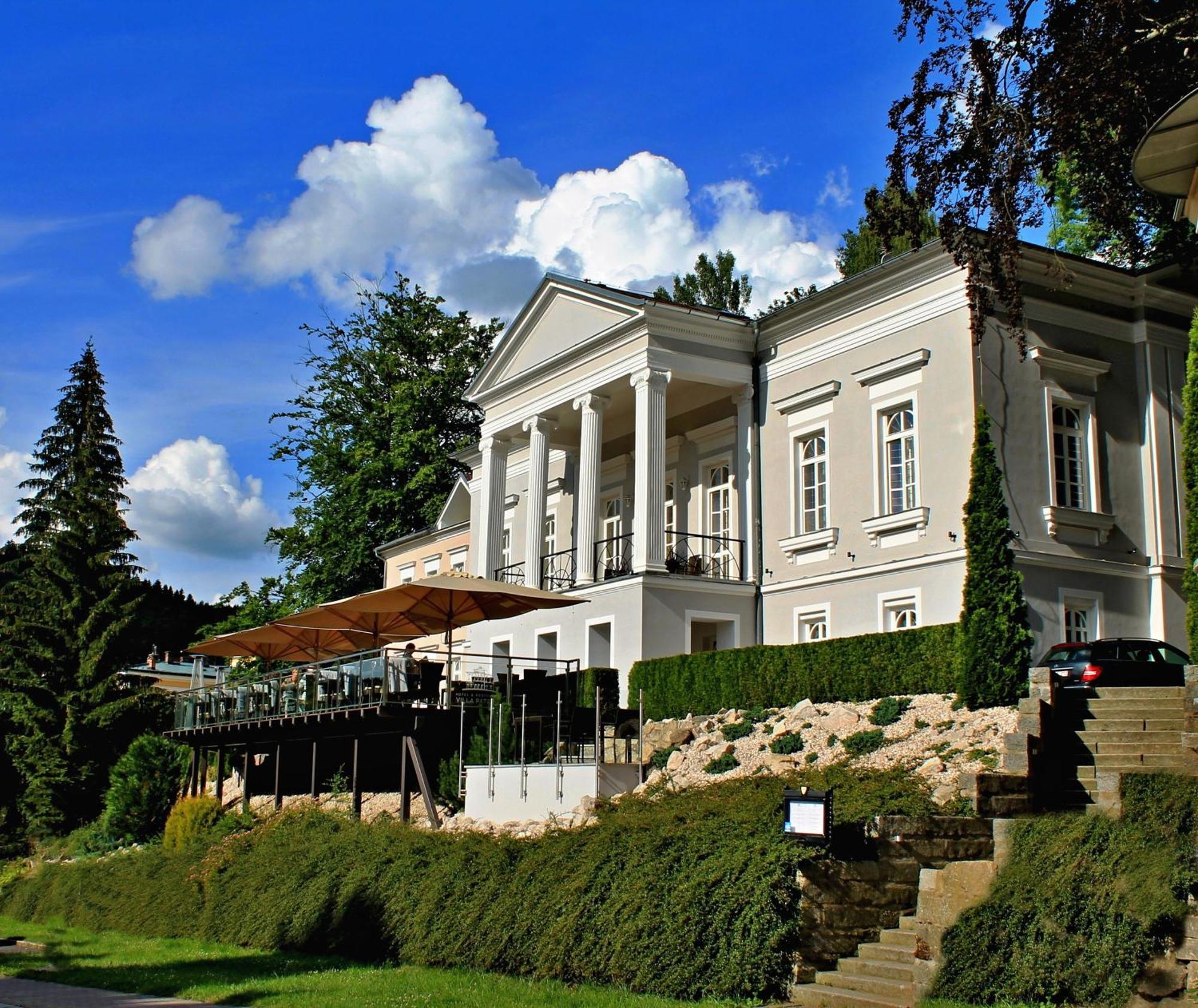 Gourmet Hotel Villa Patriot Mariánské Lázně Eksteriør billede